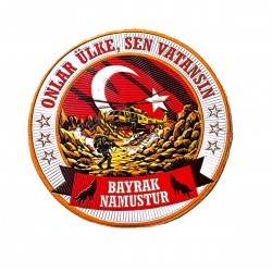 BAYRAK NAMUSTUR 3D ARMA