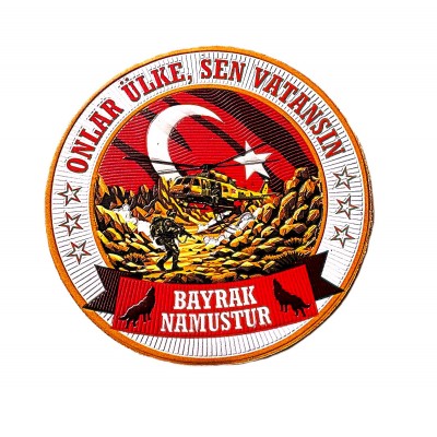 BAYRAK NAMUSTUR 3D ARMA