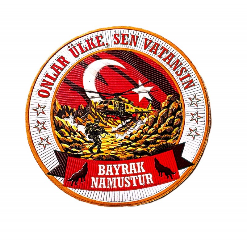 BAYRAK NAMUSTUR 3D ARMA