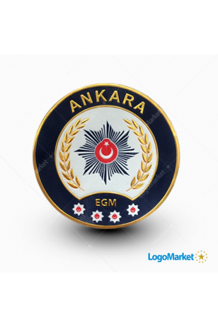 EGM - 3D Ankara Kol Arması - TPU ARMA