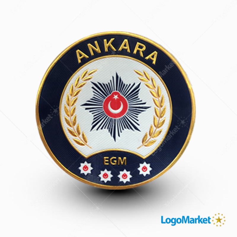 EGM - 3D Ankara Kol Arması - TPU ARMA