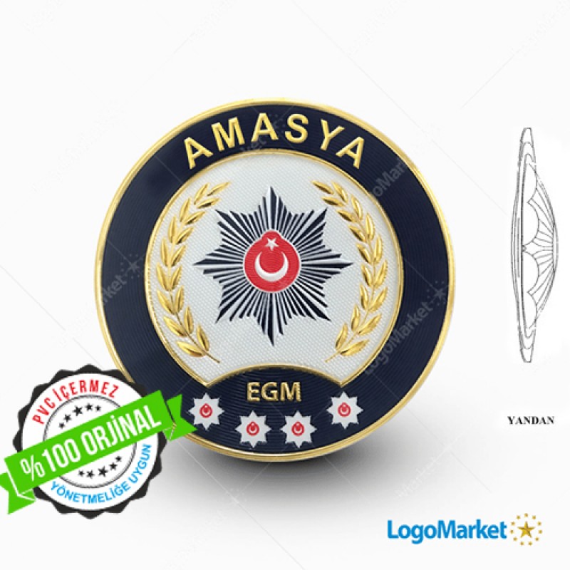 EGM - 3D Amasya Kol Arması EGM - 3D Amasya Kol Arması