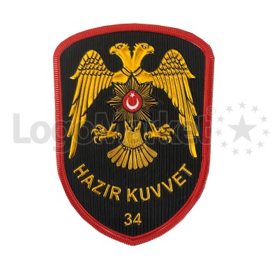EGM - Hazır Takviye Hazır Kuvvet Arması - İSTANBUL - 3 Boyutlu