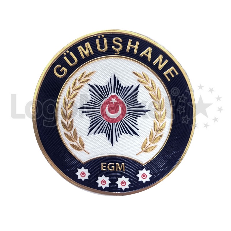 EGM - 3D Gümüşhane Kol Arması - TPU ARMA, EGM - 3D Gümüşhane Kol Arması - TPU ARMA,