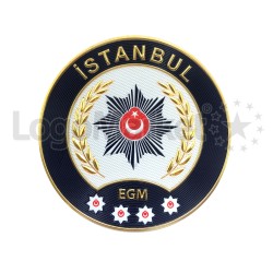 EGM - 3D İstanbul Kol Arması EGM - 3D İstanbul Kol Arması