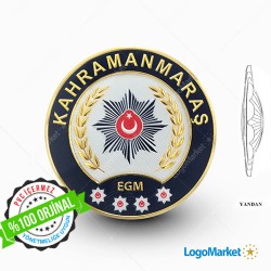 EGM - 3D Kahramanmaraş Kol Arması EGM - 3D Kahramanmaraş Kol Arması