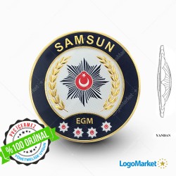 EGM - 3D Samsun Kol Arması EGM - 3D Samsun Kol Arması
