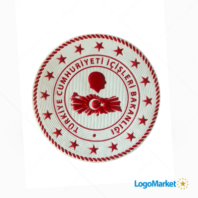 3D İÇİŞLERİ BAKANLIĞI ARMASI