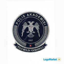 EGM 3D Polis Meslek Yüksek Okulu Arması