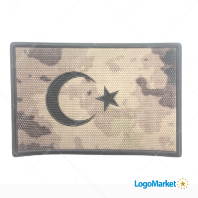 3D Türk Bayrağı 5*7 Öz Hrk.