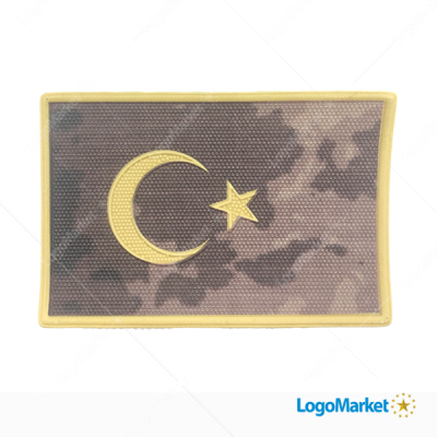 3D Türk Bayrağı 5*7 Öz Hrk.
