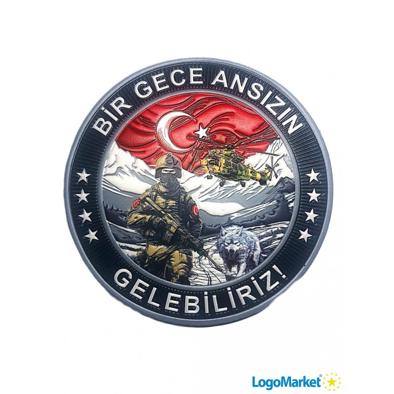 3D Bir Gece Ansızın Gelebiliriz Arma 3D Bir Gece Ansızın Gelebiliriz Arma