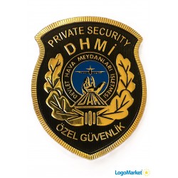 3d DHMİ Özel Güvenlik Arması 3d DHMİ Özel Güvenlik Arması