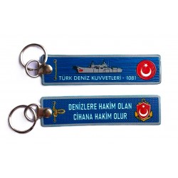 DENİZ KUVVETLERİ TPU ANAHTARLIK