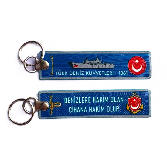 DENİZ KUVVETLERİ TPU ANAHTARLIK
