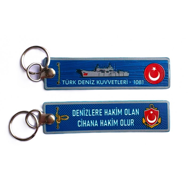 DENİZ KUVVETLERİ TPU ANAHTARLIK DENİZ KUVVETLERİ TPU ANAHTARLIK