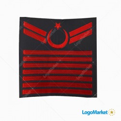 3D Jandarma Uzman Çavuş 7.Kademe Kol Arması TPU 3D Jandarma Uzman Çavuş 7.Kademe Kol Arması TPU