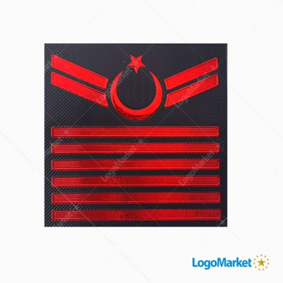 3D Jandarma Uzman Çavuş 8.Kademe Kol Arması TPU