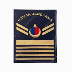 3D Uzman Jandarma VIII Kademeli Çavuş Arması 3D Uzman Jandarma VIII Kademeli Çavuş Arması