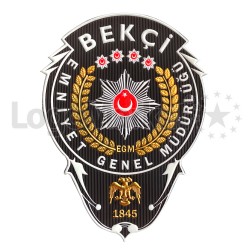 EGM - 3D Bekçi Göğüs Arması - TPU