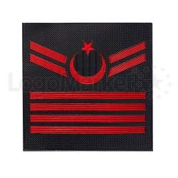 3D Jandarma Uzman Çavuş 4.Kademe Kol Arması TPU 3D Jandarma Uzman Çavuş 4.Kademe Kol Arması TPU