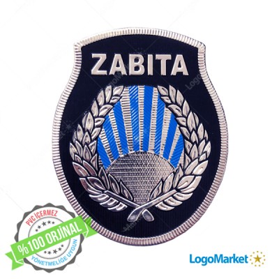 3D Zabıta Göğüs Arması TPU