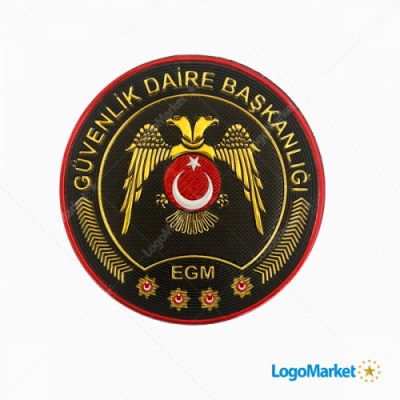 EGM - 3D Güvenlik Daire Başkanlığı Arması - TPU ARMA
