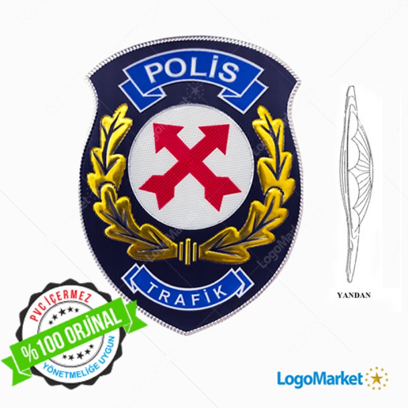 EGM - 3D Trafik Polisi Arması EGM - 3D Trafik Polisi Arması