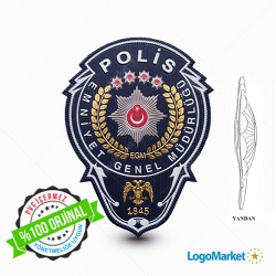 EGM - 3D Polis Göğüs Arması - TPU EGM - 3D Polis Göğüs Arması - TPU