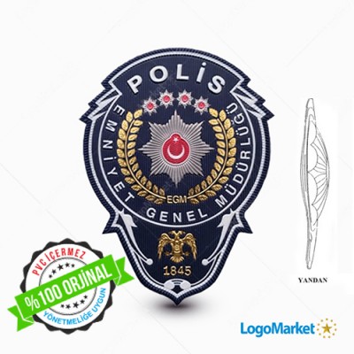 EGM - 3D Polis Göğüs Arması - TPU EGM - 3D Polis Göğüs Arması - TPU