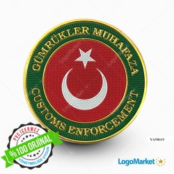 Gümrük Muhafaza Sol Kol Arması Gümrük Muhafaza Sol Kol Arması