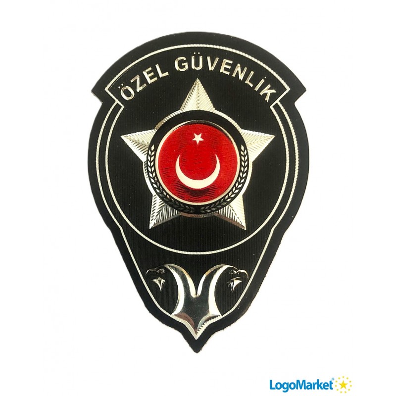 3d Özel Güvenlik Stickerlı